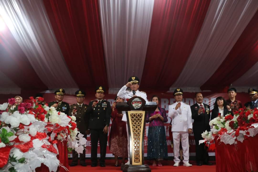 Bupati Minsel Pimpin Malam Toast Kenegaraan