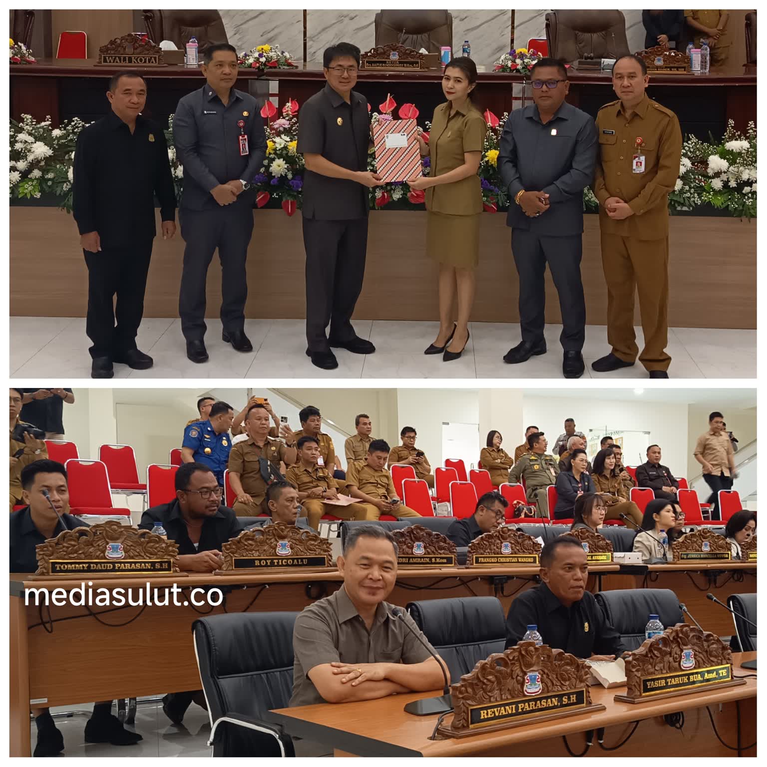 Pansus LKPJ Walikota Terbentuk di Paripurna DPRD Manado, Tahapan Pembahasan Terjadwal
