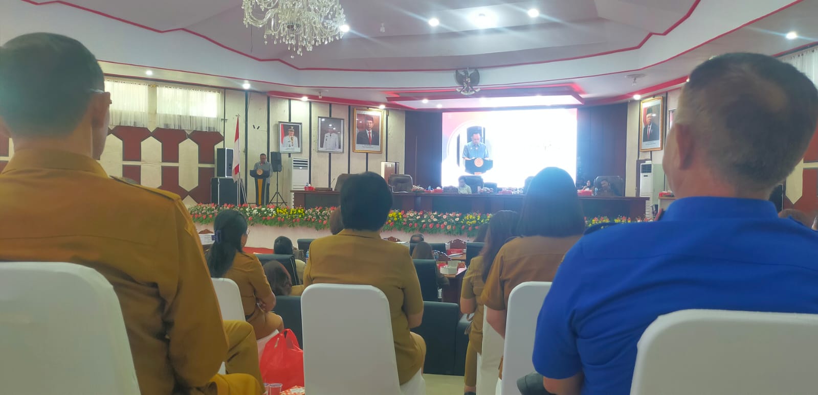 DPRD Manado Dengarkan Wawali Baca Pertanggungjawaban Pelaksanaan APBD 2023