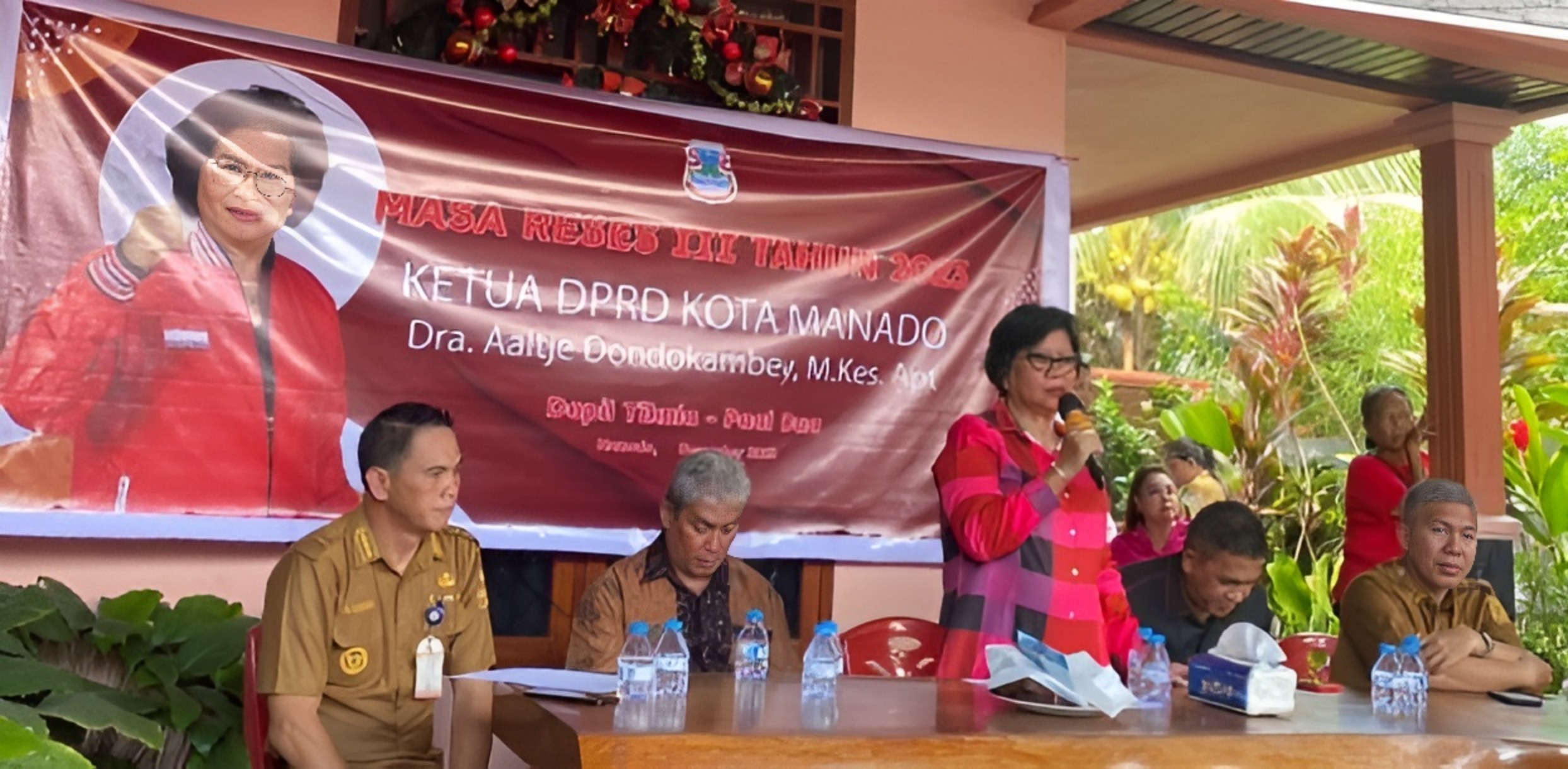 Ketua DPRD Manado Aaltje Dondokambey Reses di Tikala Baru
