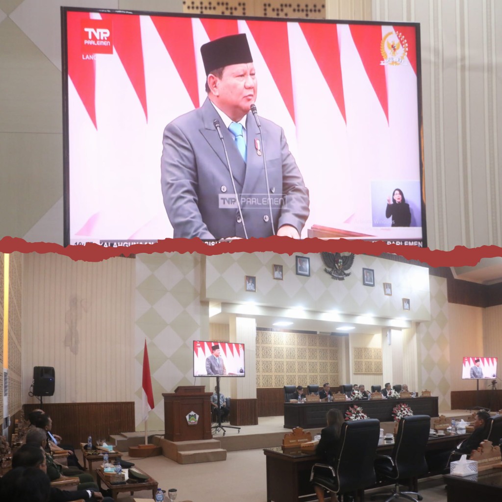 Presiden Prabowo Sampaikan Pidato Kenegaraan dalam Rapat Paripurna HUT ke-80 Kemerdekaan RI di Tomohon