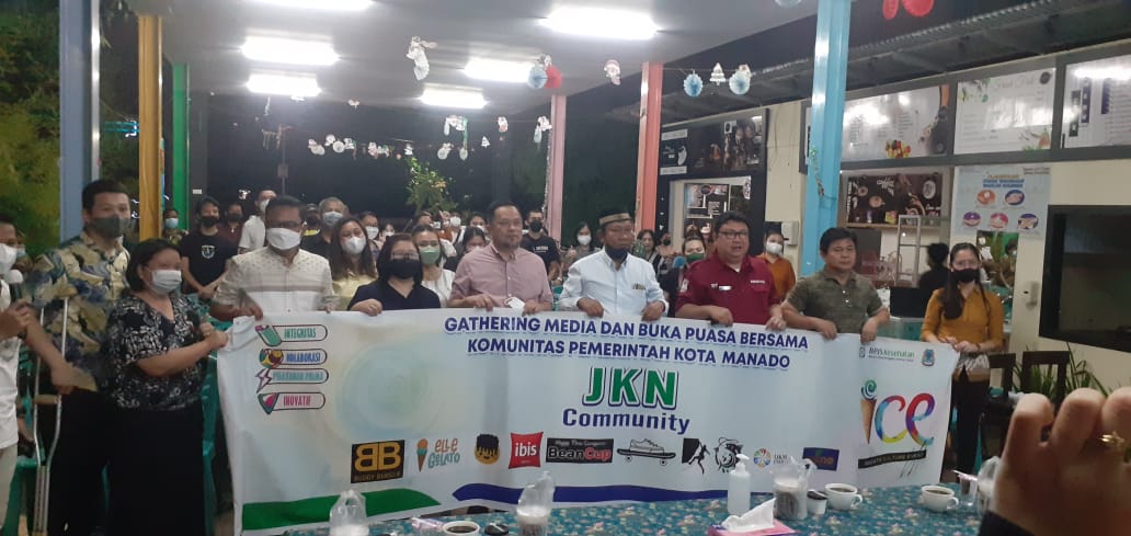 JKN Community-Pemkot Manado Gelar Media Gathering dan Buka Puasa