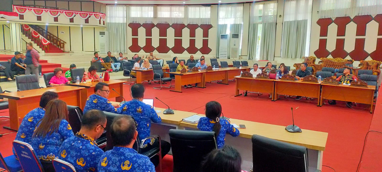 Pimpinan DPRD Pantau Pansus Selesaikan Pembahasan Pajak dan Retribusi Daerah