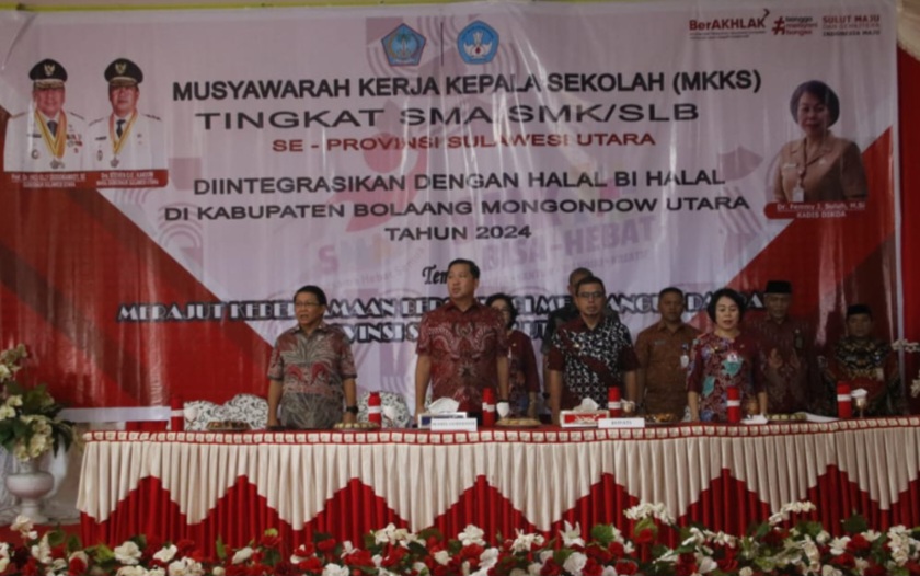 Hadiri MKKS SMA Sederajat Provinsi Sulut, Wagub Kandouw Ingatkan Jangan Ada Pungli di Sekolah