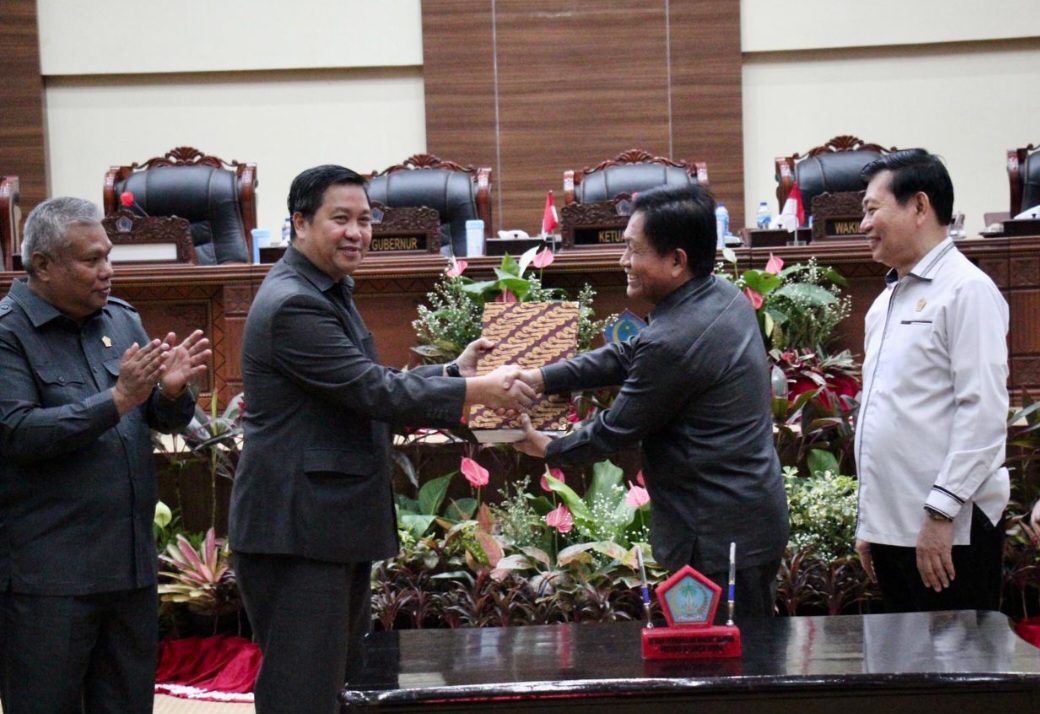 Dua Ranperda Disetujui, Wagub Kandouw Apresiasi DPRD Sulut