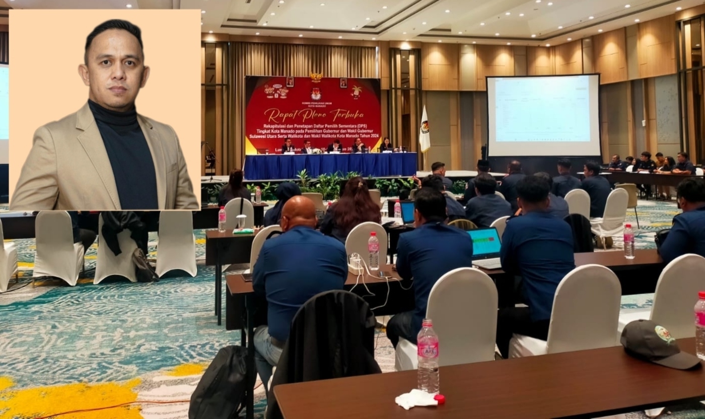 Ditetapkan KPU, Daftar Pemilih Sementara Manado 2023-2024 Selisih 12.875 dan Kecamatan Mapanget Teratas