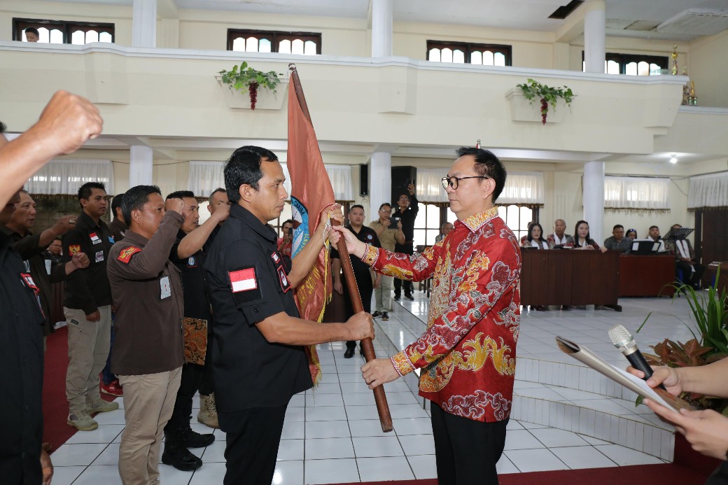 Pnt Caroll Lantik Pengurus Panji Yosua Wilayah Tomohon Dua