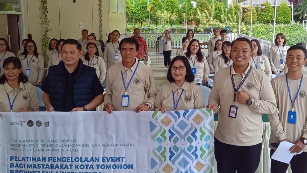 Poltekpar Bali Pilih Tomohon Tempat Pelaksanaan Pelatihan Manajemen Event