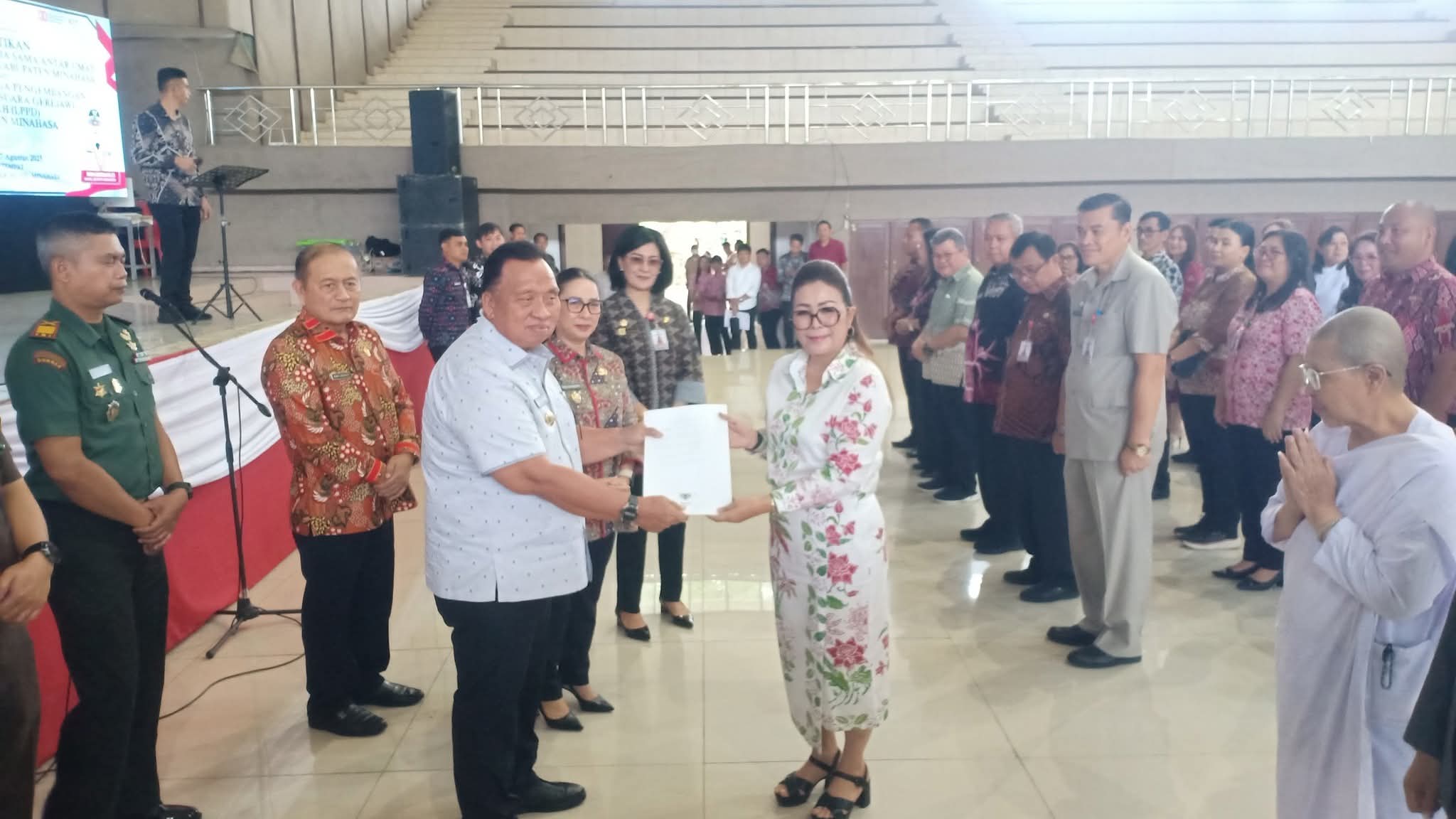 Pemkab Minahasa Gelar Ibadah Oikumene Bulan Agustus dan Bulan Kemerdekaan RI ke-80 Tahun 2025