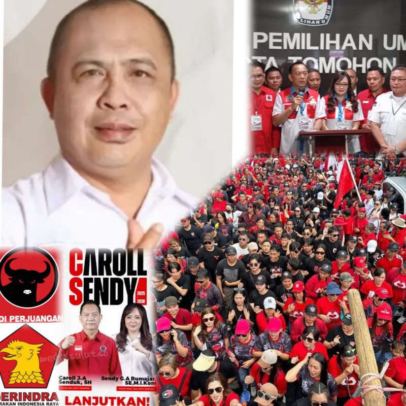 51 Ribu Suara di Tomohon Pilih Keberlanjutan Bersama Prabowo-Gibran