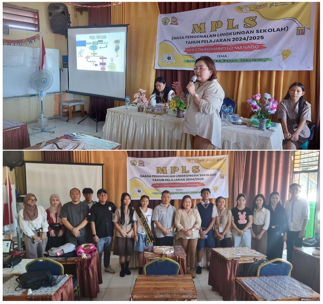 DP3A Pemkot Manado Sosialisasi Cegah Kekerasan Anak dan Perempuan di SMK Cokroaminoto