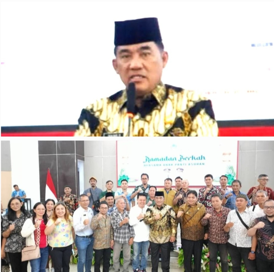 Bukber JIPS Bersana Komunitas Jurnalis Sulut, Gubernur Yulius Apresiasi dan Dorong Wartawan harus Profesional