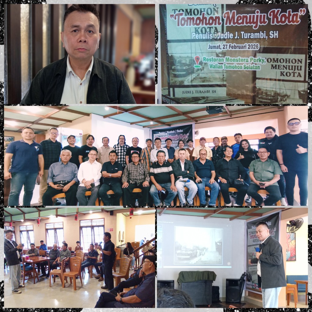 Walikota Tomohon Apresiasi Buku 