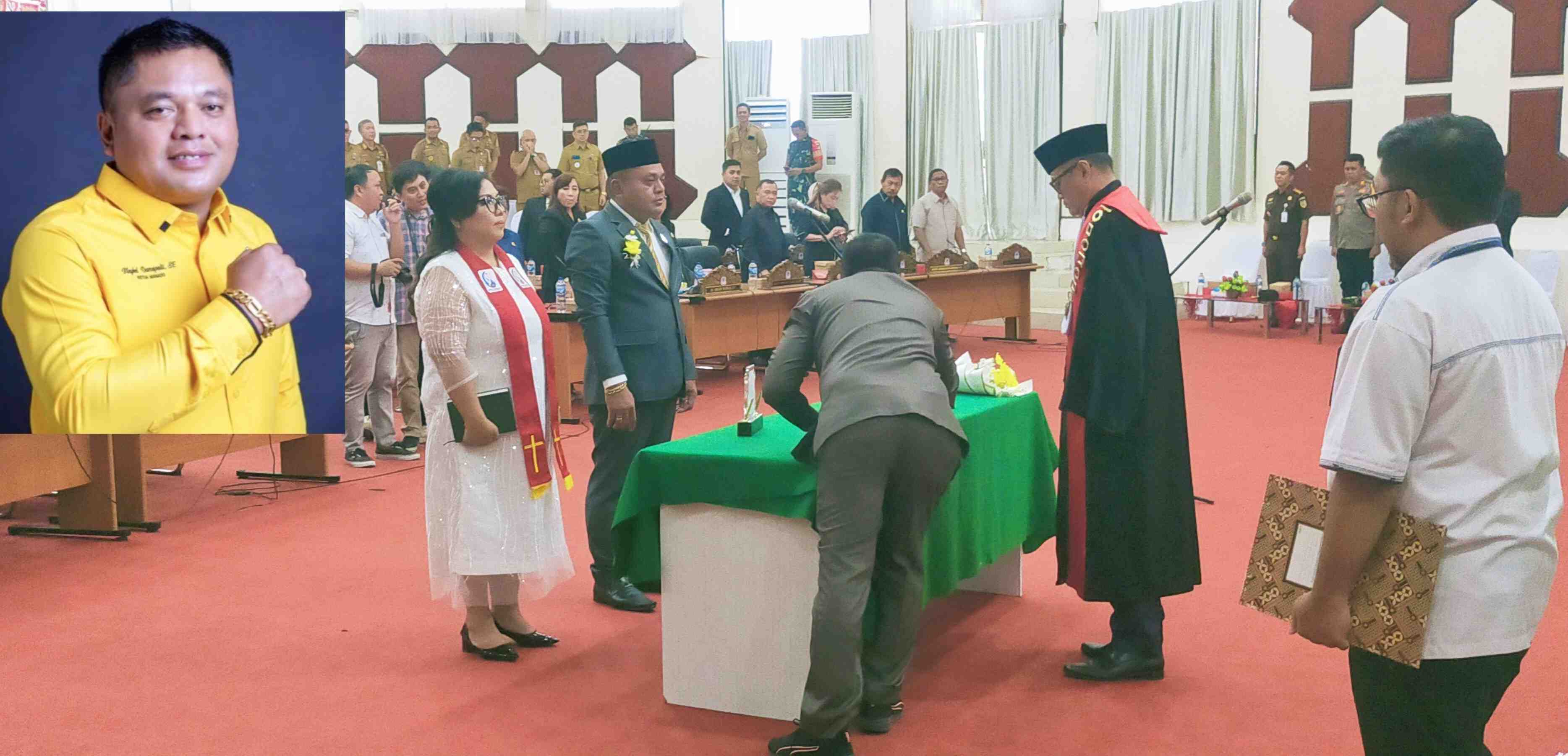 Buah Sabar, Damapolii Resmi Wakil Ketua DPRD Manado dan Unsur Pimpinan Lengkap 