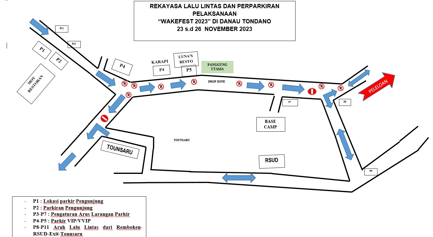 Masyarakat Wajib Tahu, Ini Rekayasa Lalu Lintas Wakefest 2023 