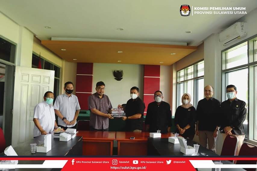 KPU Sulut Melapor ke KIP Terkait Layanan Informasi Publik