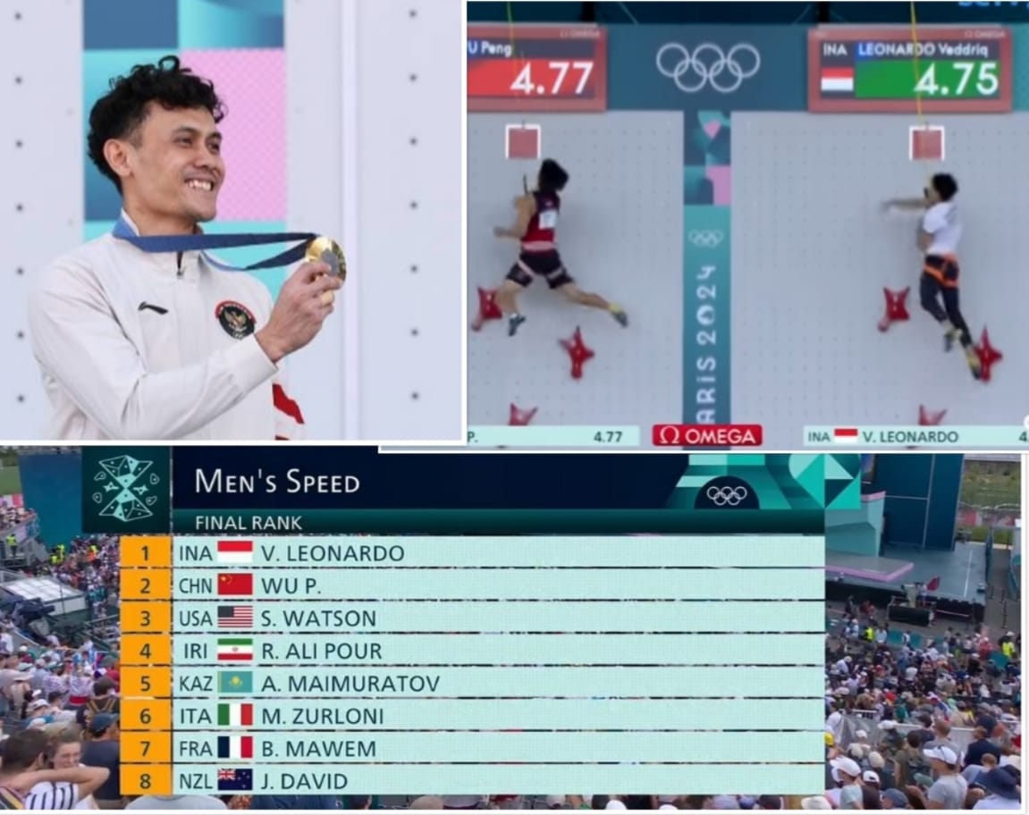 Veddriq Leonardo Pertahankan Tradisi Emas Indonesia di Olimpiade, Panjat Dinding Sesudah Bulutangkis dan Bonus Besar Menanti