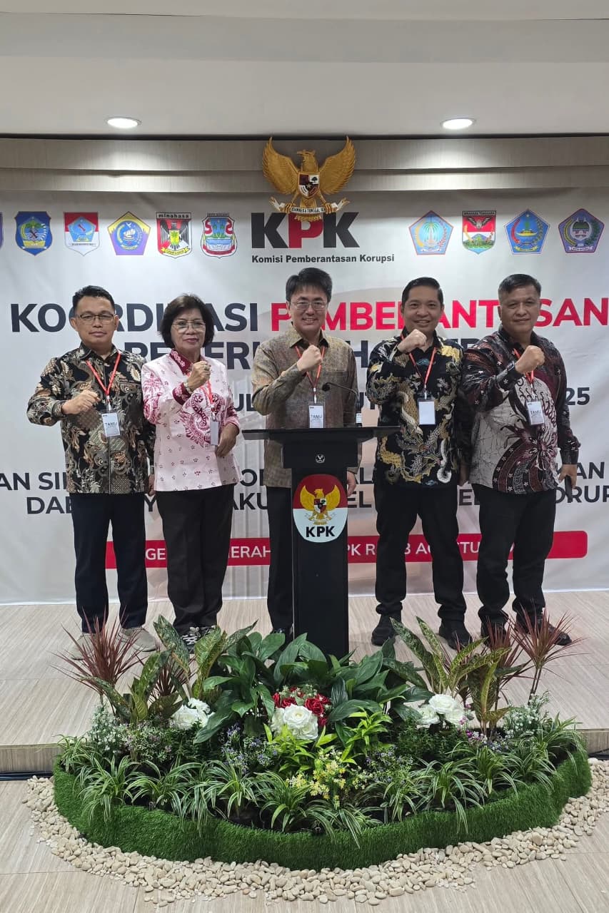 Ketua DPRD dan Walikota Manado Ikuti Rakor Besutan KPK di Jakarta