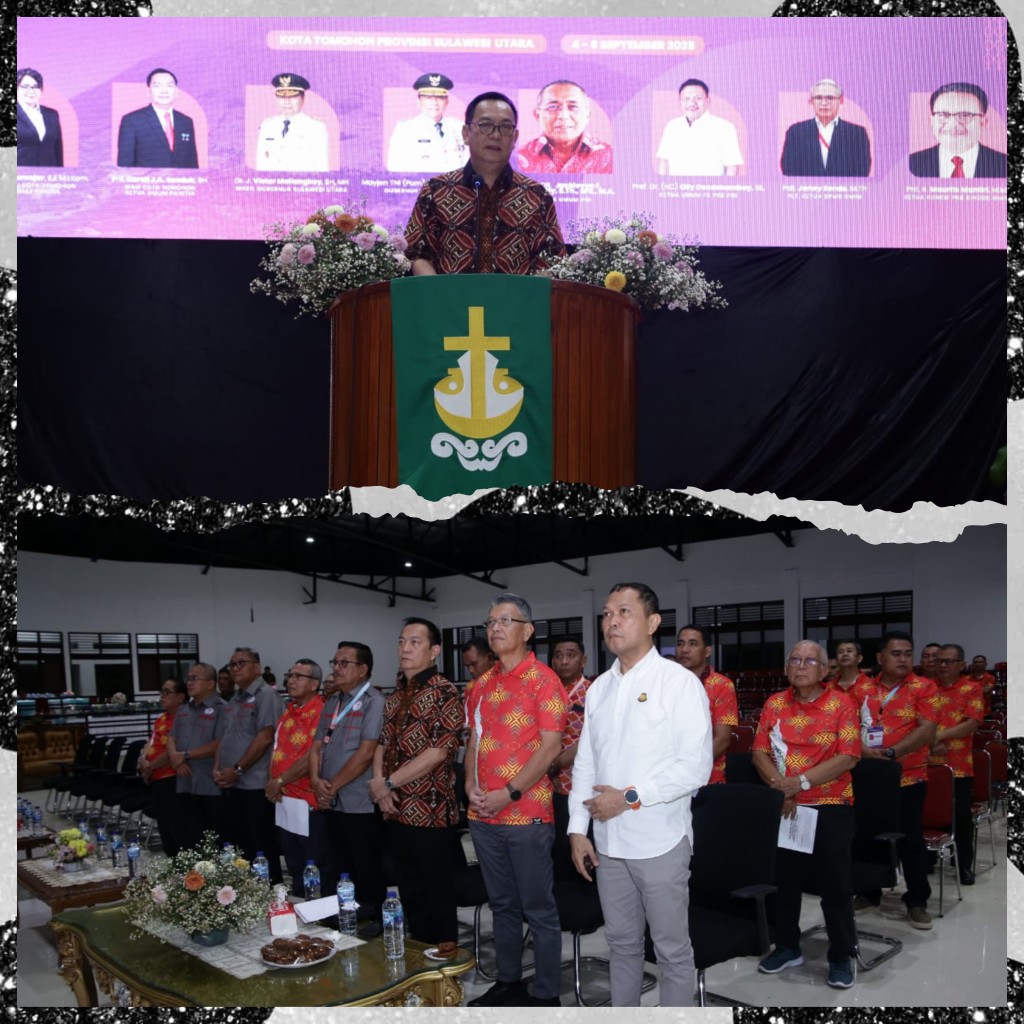 Wali Kota Tomohon Hadiri Penutupan Konas XVIII FK-PKB PGI dan Sampaikan Harapan Bersinar