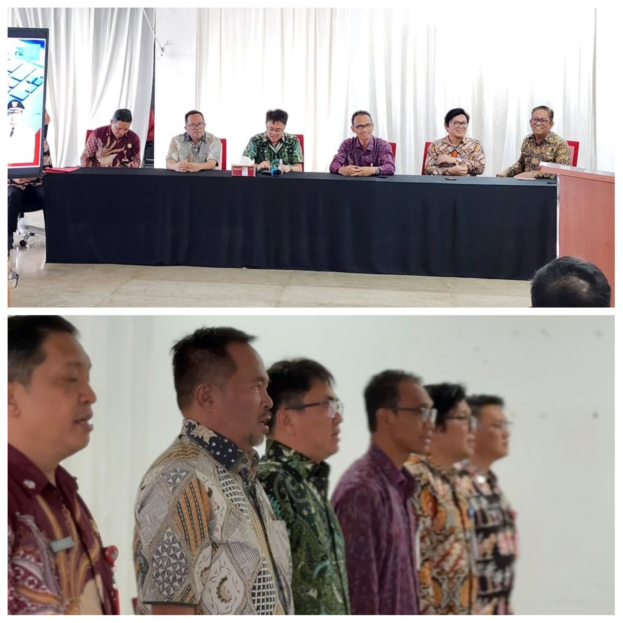 Walikota Andrei Serukan Penguatan Data dalam Digitilisasi di 1st High Level Meeting TP2DD Manado
