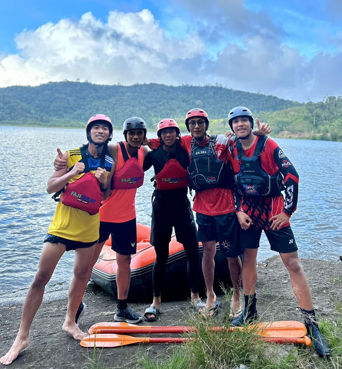 Atlet Langowan di Tim Rafting Sulut Wakili Indonesia ke Kejuaraan Dunia