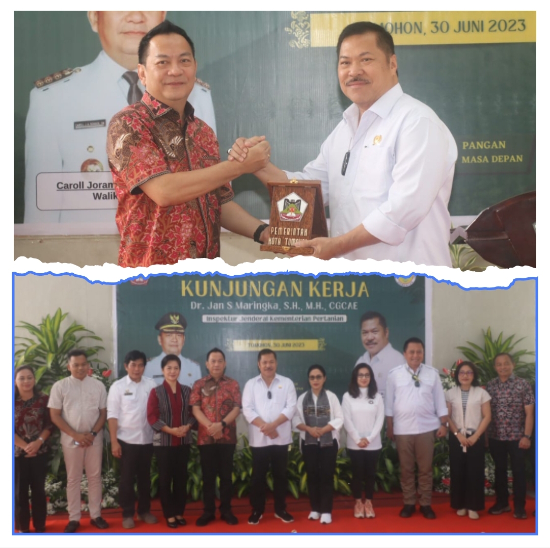 Tomohon Krisis Pangan? Ini Kata Walikota Caroll