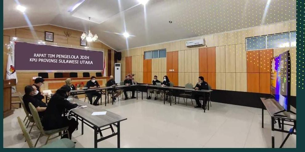 5 Komisioner KPU Sulut Motivasi Pengelola JDIH