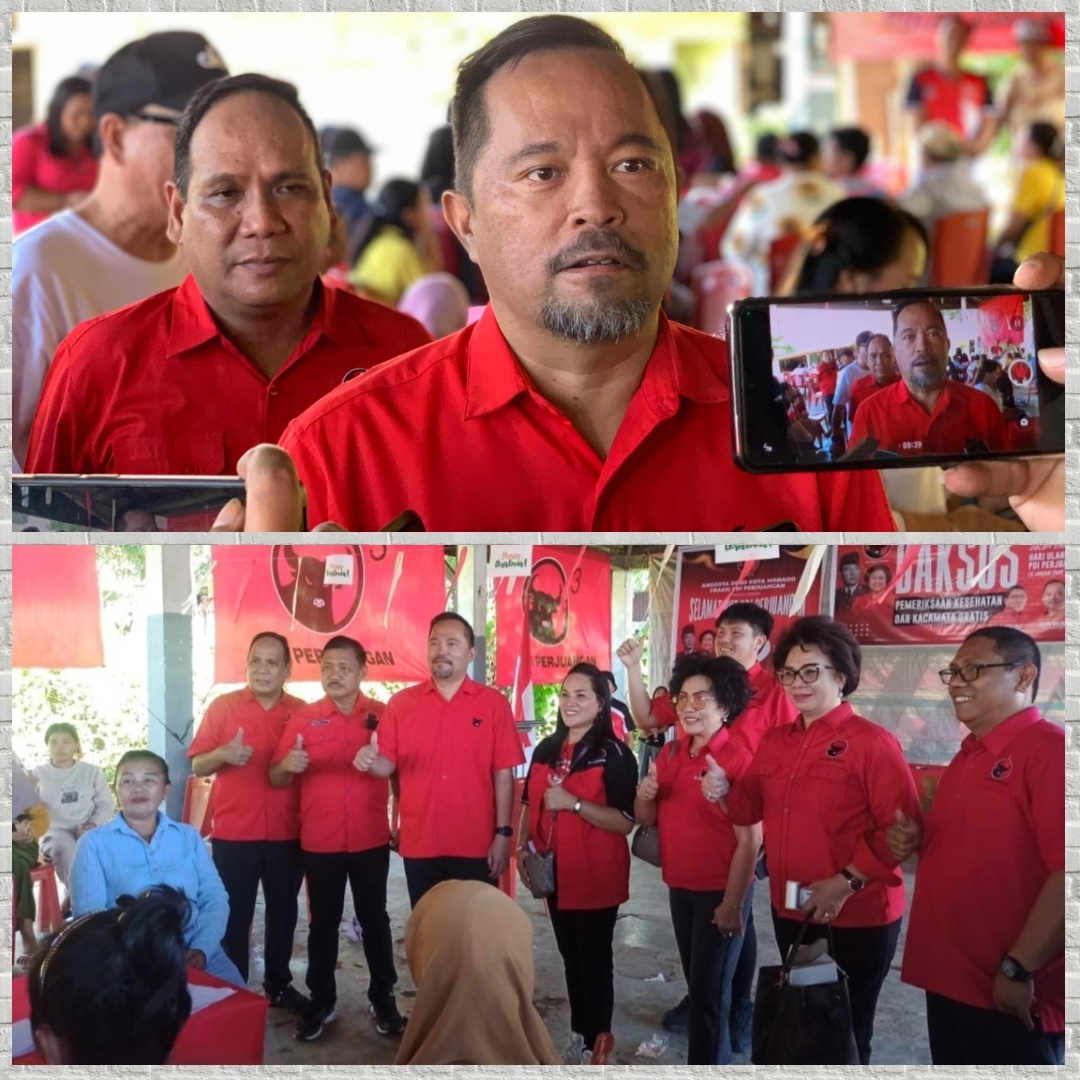 HUT PDIP ke-52, Ratusan Warga di Kelurahan Pandu Terima Pelayanan Kesehatan Gratis dan Baksos