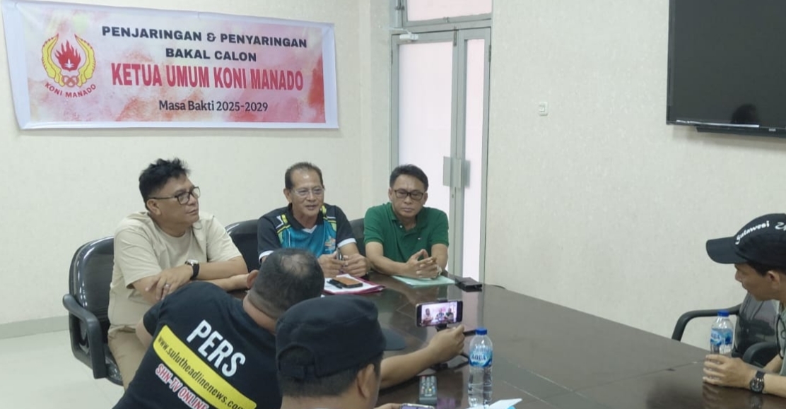 10 Desember Ketua KONI Manado Dipilih, Ini Syarat dan Jadwalnya