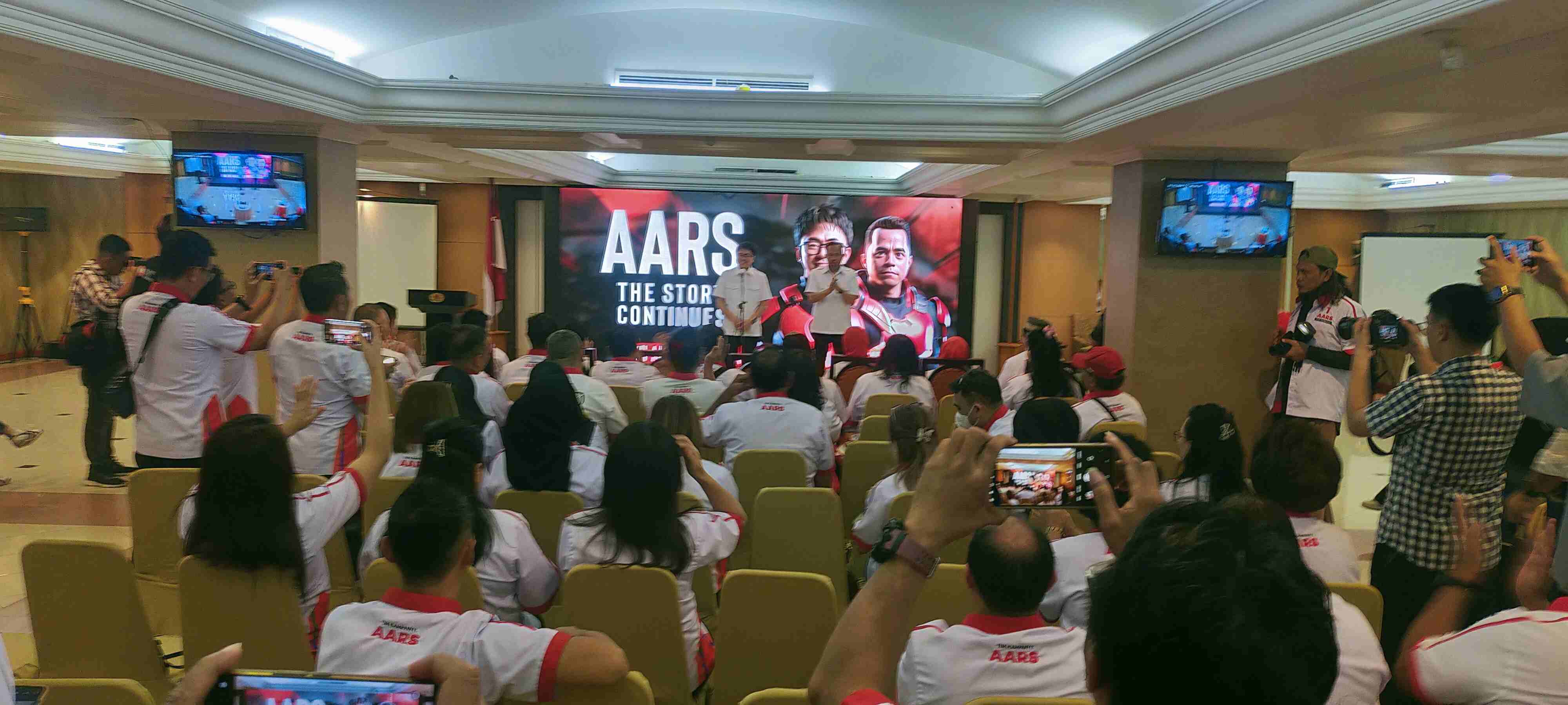 AARS Kukuhkan Tim Kampanye Minta Tanamkan Semangat Satu Tujuan, Menang!
