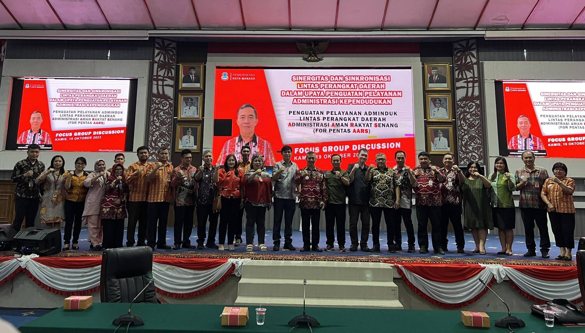 Sekot Buka FGD Adminduk, Slogan Administrasi AARS Meluncur