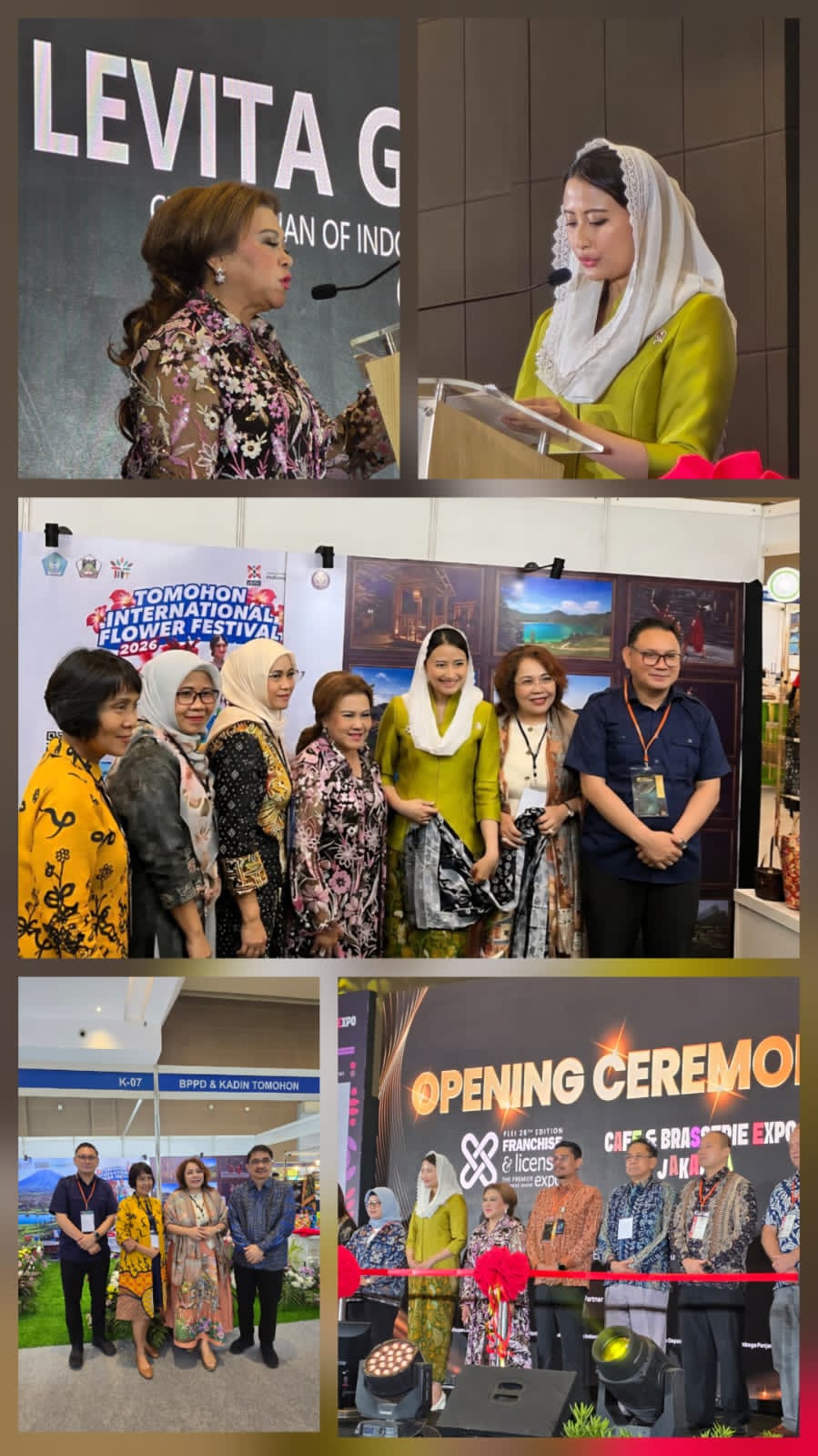 Meriahkan FLEI 2026, Tomohon Perkenalkan Festival Bunga dan Investasi Menjanjikan di Dunia Pariwisata