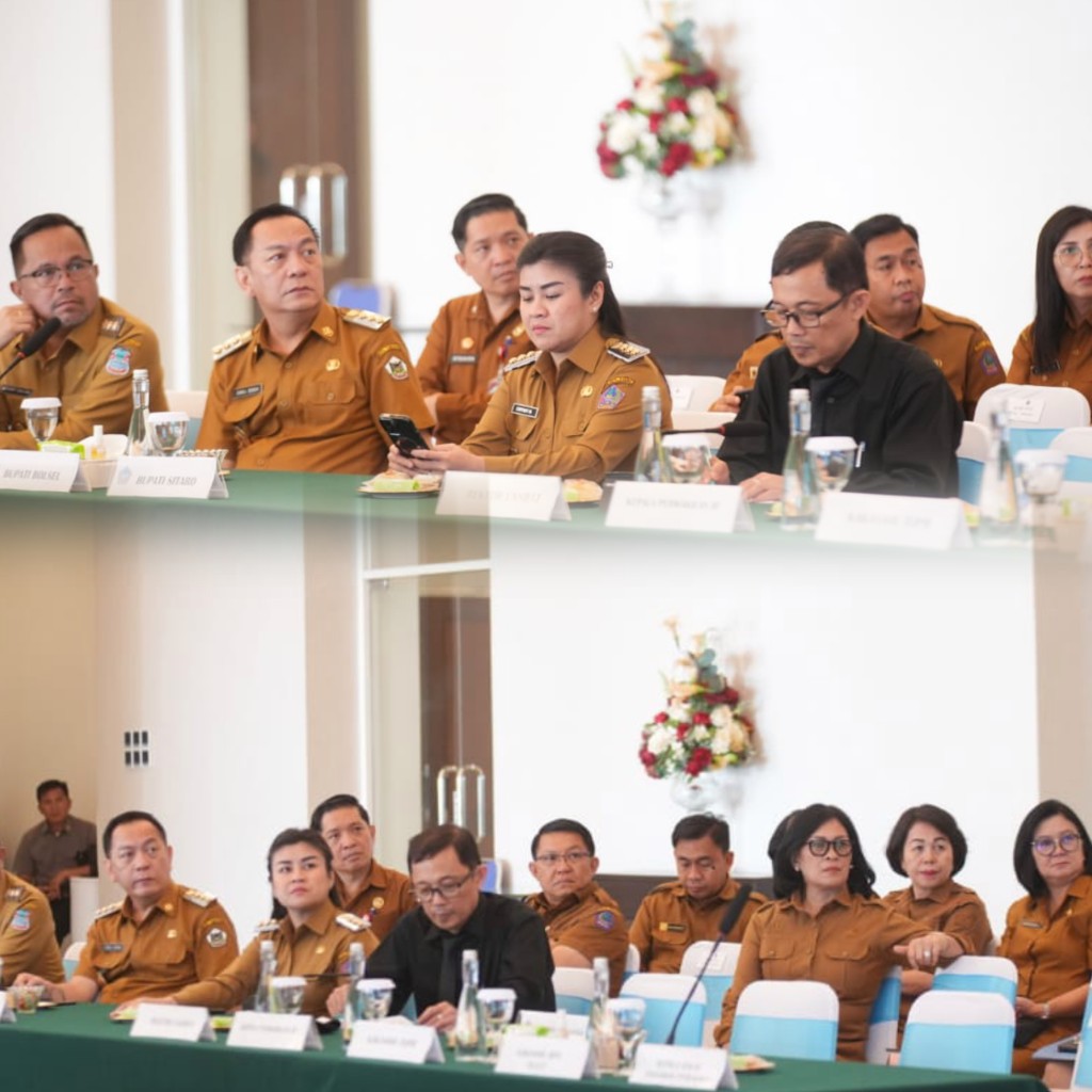 Wali Kota Tomohon Hadiri Rakor Persiapan Kunjungan Kerja Presiden RI di Sulawesi Utara