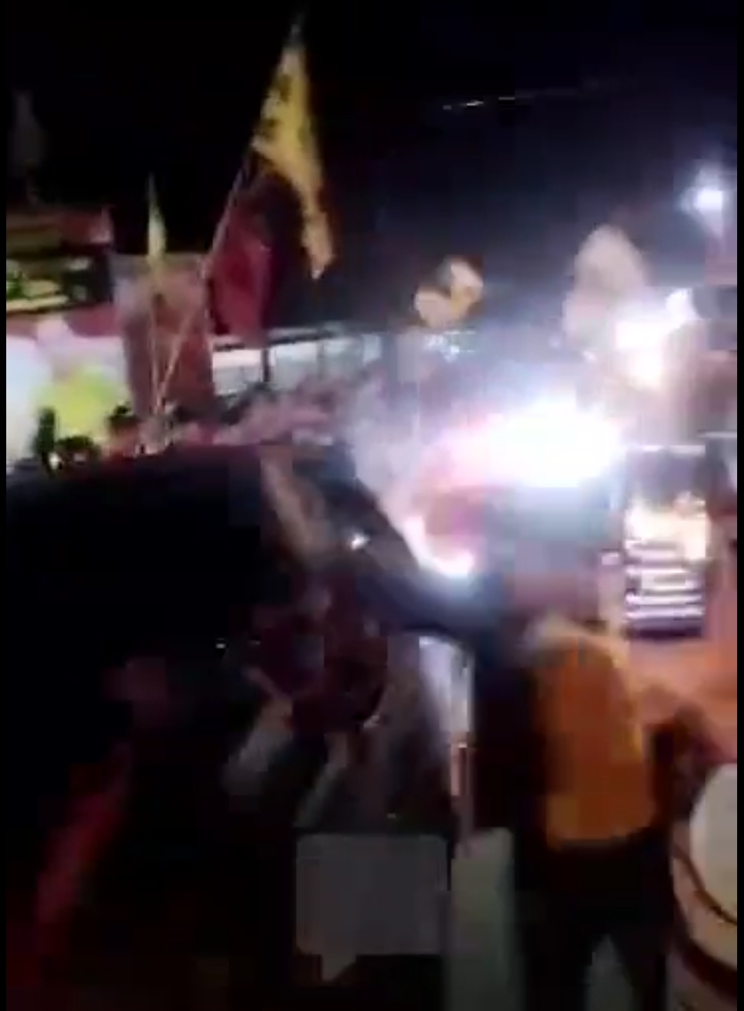 Miris, Mobil Yang Ditumpangi Rombongan FDW-TK Diduga Diobrak Abrik Didepan Posko PYR-FAM di Modoinding