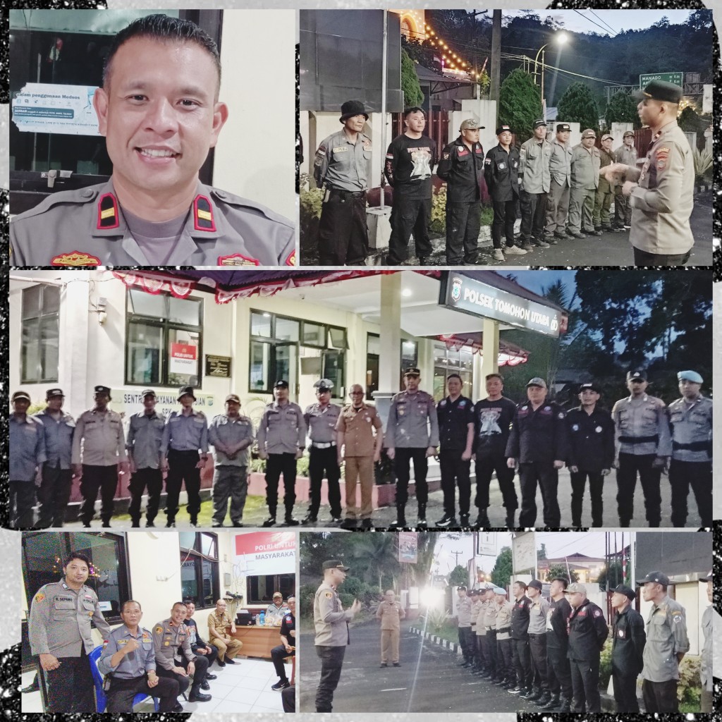 Warga dan Polisi di Tomohon Utara Sepakat Jaga Situasi Kondusif Setelah Demo di DPRD Sulut