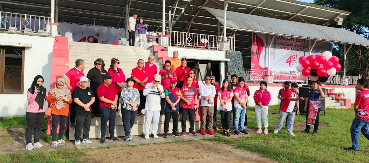 HUT Manado 4 Abad Lebih, AARS Diwakili Sekot Mickler, Kepala BPJS Ketenagakerjaan Turut Sponsori