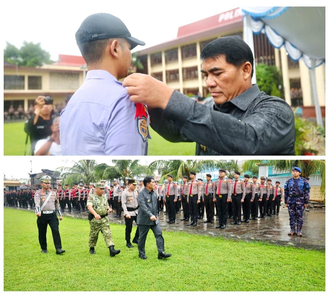 Ribuan Personel Dilibatkan di Operasi Lilin Samrat, Gubernur Yulius Pimpin Apel Pengamanan 2025