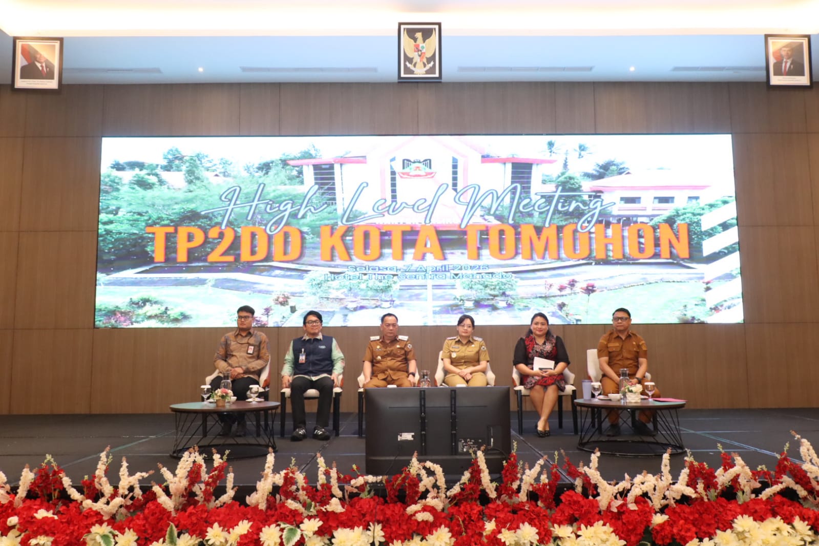 Wali Kota Tomohon Tegaskan Komitmen Digitalisasi Pemerintah Daerah dalam High Level Meeting TP2DD