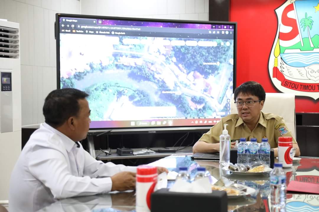 Walikota Bahas Percepatan Normalisasi Sungai Bersama BWS