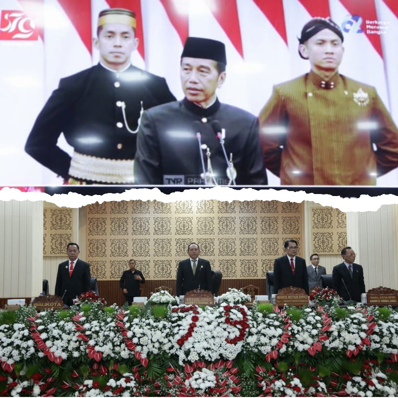 Walikota Tomohon Ikuti Rapat Paripurna DPRD Kota Tomohon dalam Rangka Pidato Kenegaraan Presiden RI