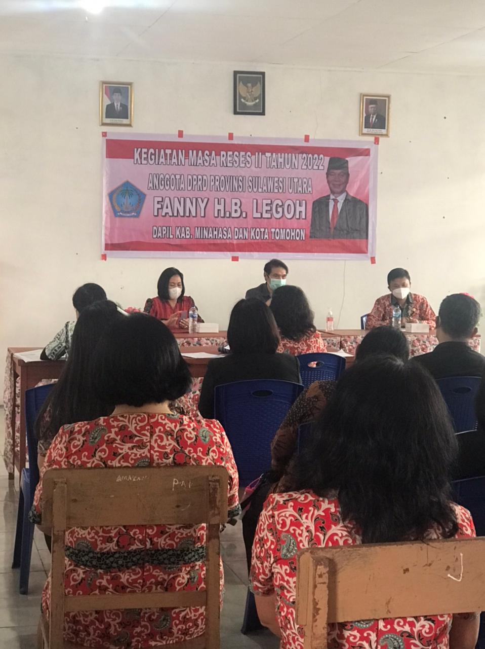 SMAN 2 Tondano Keluhkan Masalah Banjir di Reses Fanny Legoh