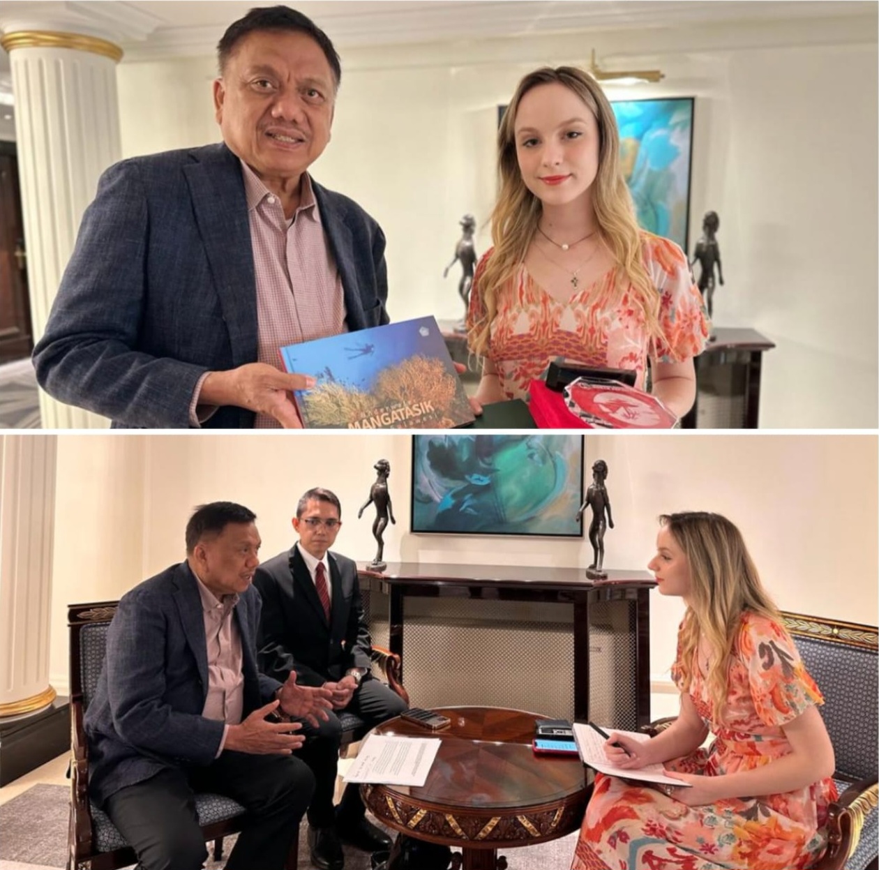 Diwawancarai Media Rusia, Olly Tunjukkan Kapasitas Politikus Internasional