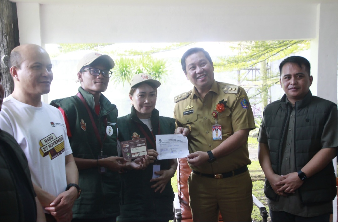 Profesional dan Cepat, Wagub Kandouw Apresiasi Proses Coklit KPU