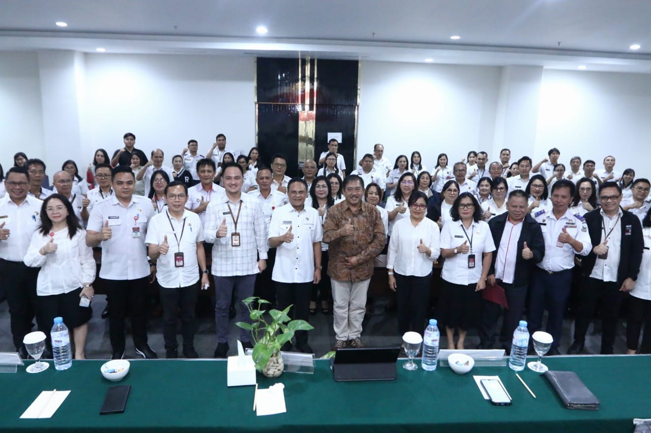 Rakor LPPD Kota Tomohon Tahun 2024 Dibuka dengan Resmi
