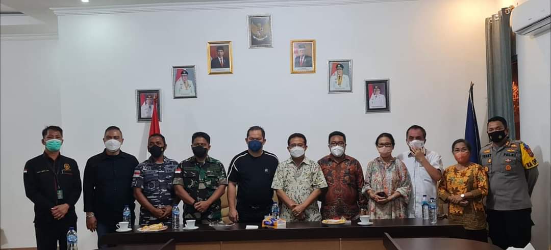 Ketum PGI Kunjungi Talaud Bahas Paskah Nasional 2022