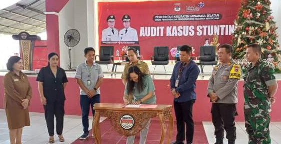 Audit Kasus Stunting, Tumbuan : Peran Aktif Masyarakat Kunci Sukses Penanganan Stunting