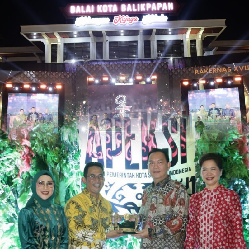 Walikota CS Hadiri Gala Dinner dan Peringatan HUT Ke-24 APEKSI