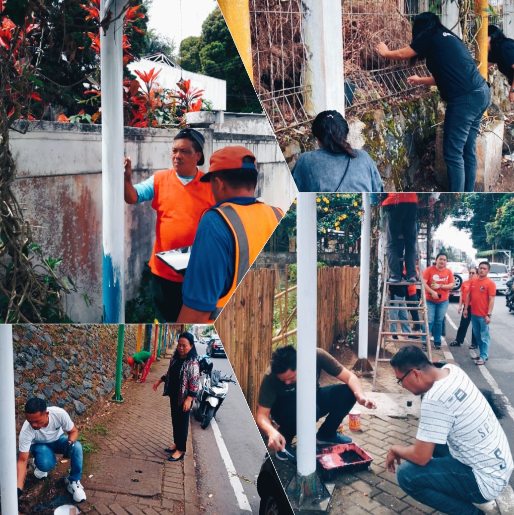 Tomohon 'Bersolek', 386 Pargola Dicat Kembali