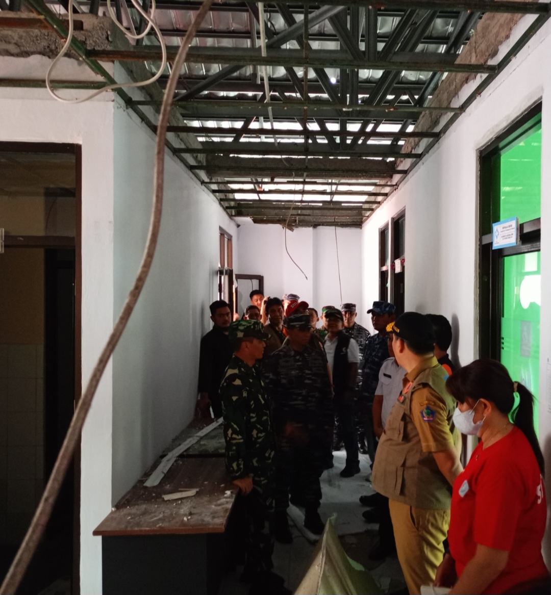 Wagub Kandouw Instruksikan Pj Bupati Sitaro Segera Perbaiki RSUD Batulaine Tagulandang
