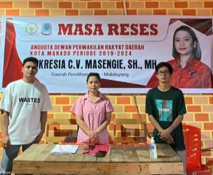 Christie Masengie Gelar Reses di Sakobar, Warga Apresiasi AARS